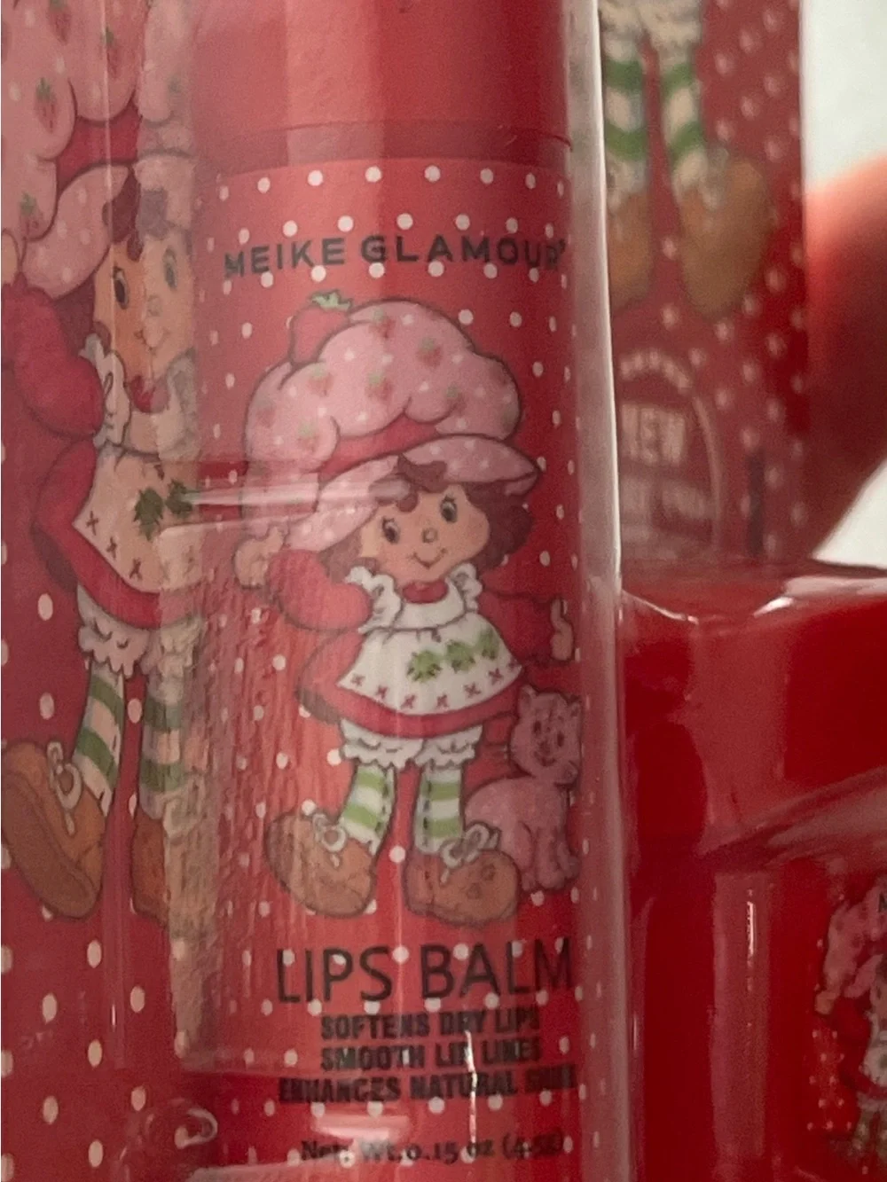 🍓 Strawberry Shortcake Lip Balm & Lip Mask Set Bundle 2 Pack New Sealed